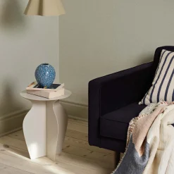 Broste Copenhagen Ingrid vase 14 x 14,5 cm 3-pk, Insignia Blue Fyrklövern