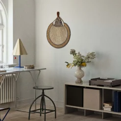 Broste Copenhagen Mella vase 17,5 x 30 cm, Taupe Sand  Fyrklövern