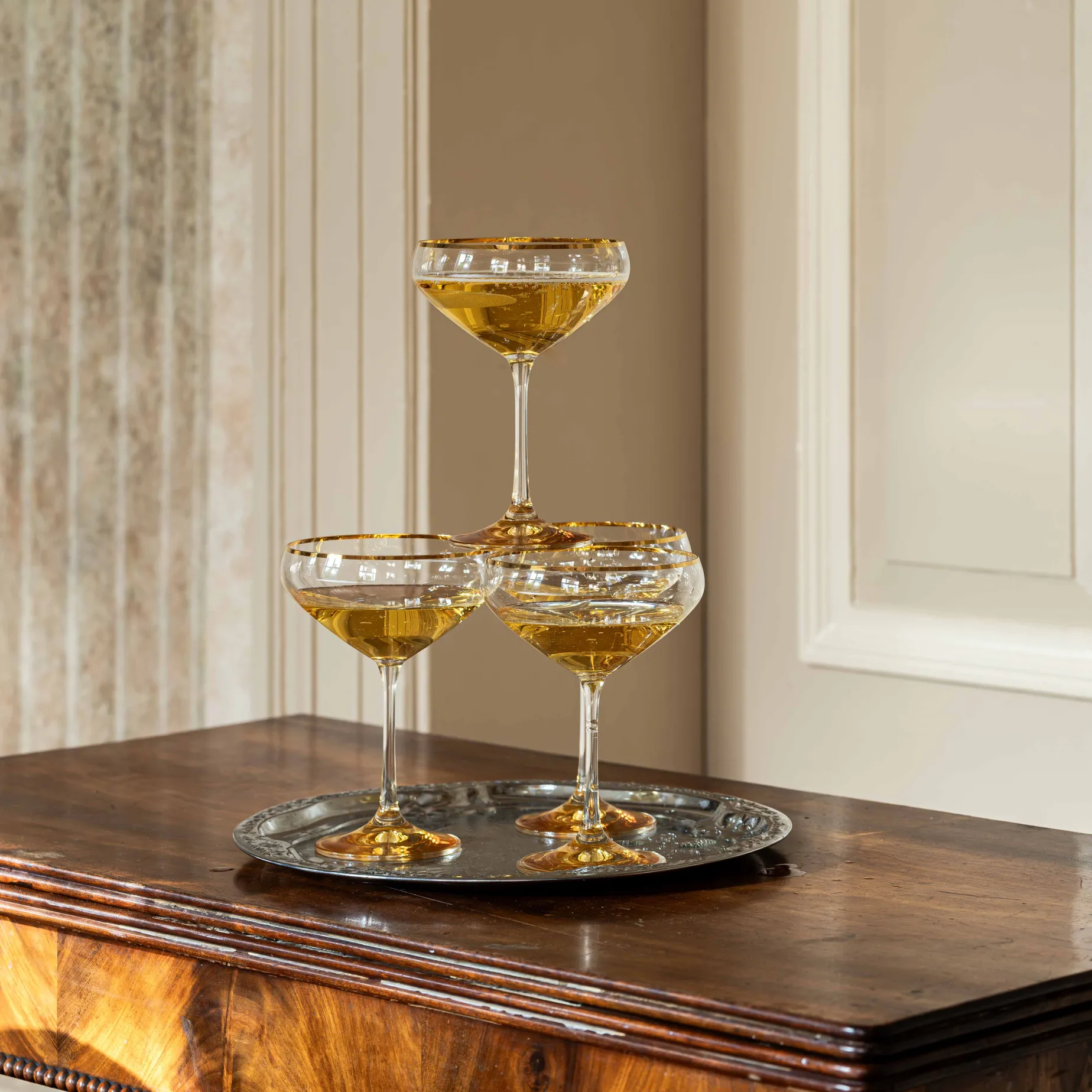 Diamond champagneglass 34 cl 4-pk Fyrklövern