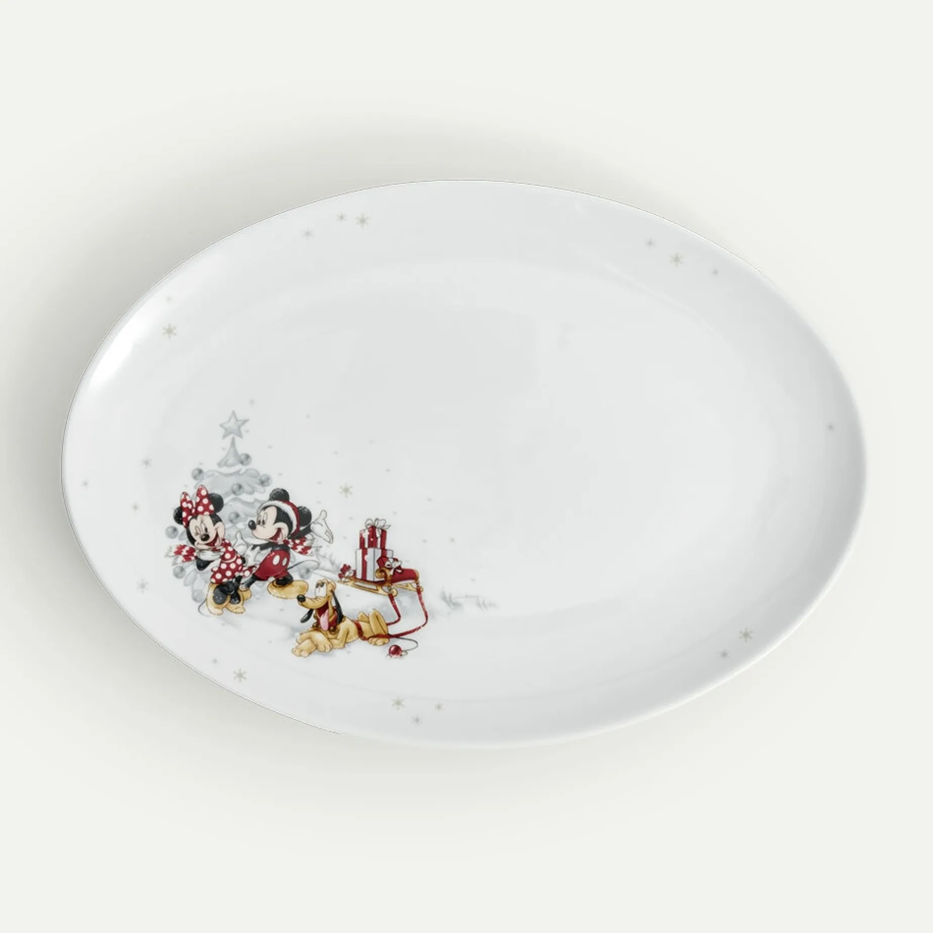 Disney Vinter serveringsfat 37 x 26 cm Fyrklövern