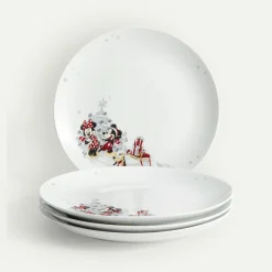 Disney Vinter tallerken 27 cm 4-pk Fyrklövern
