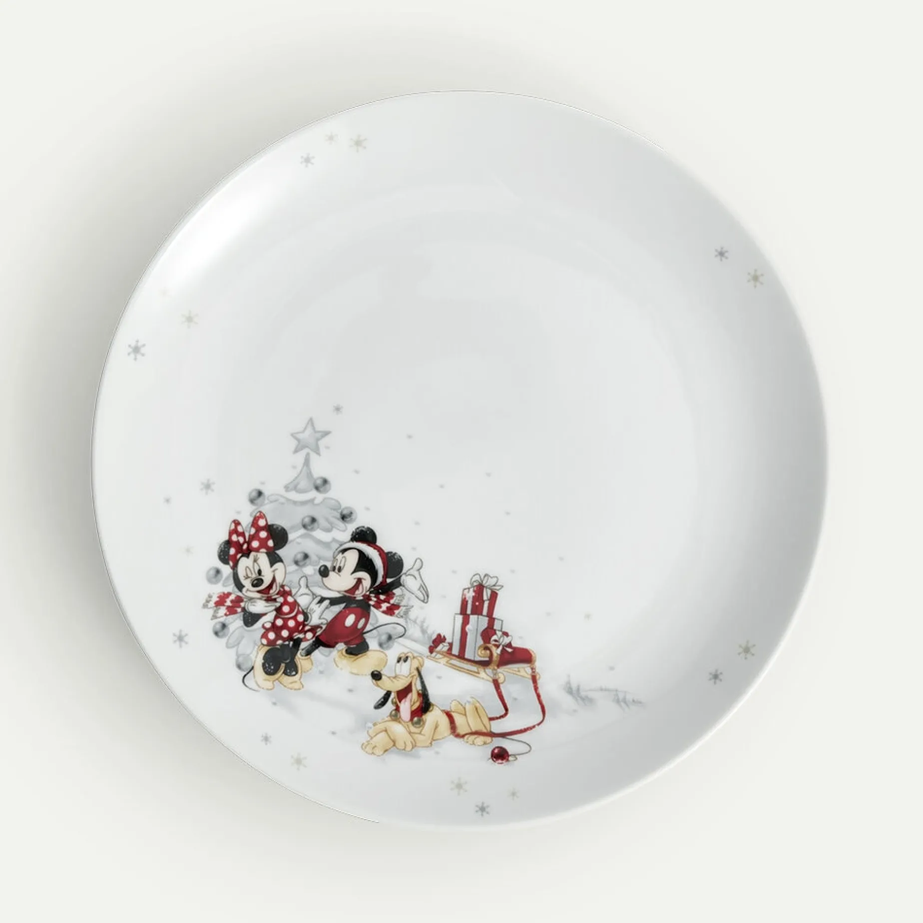 Disney Vinter tallerken 27 cm 4-pk Fyrklövern
