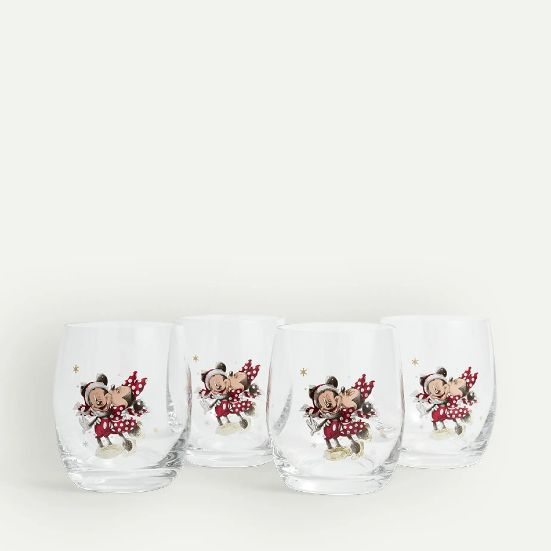 Disney Vinter vannglass 30 cl 4-pk Fyrklövern