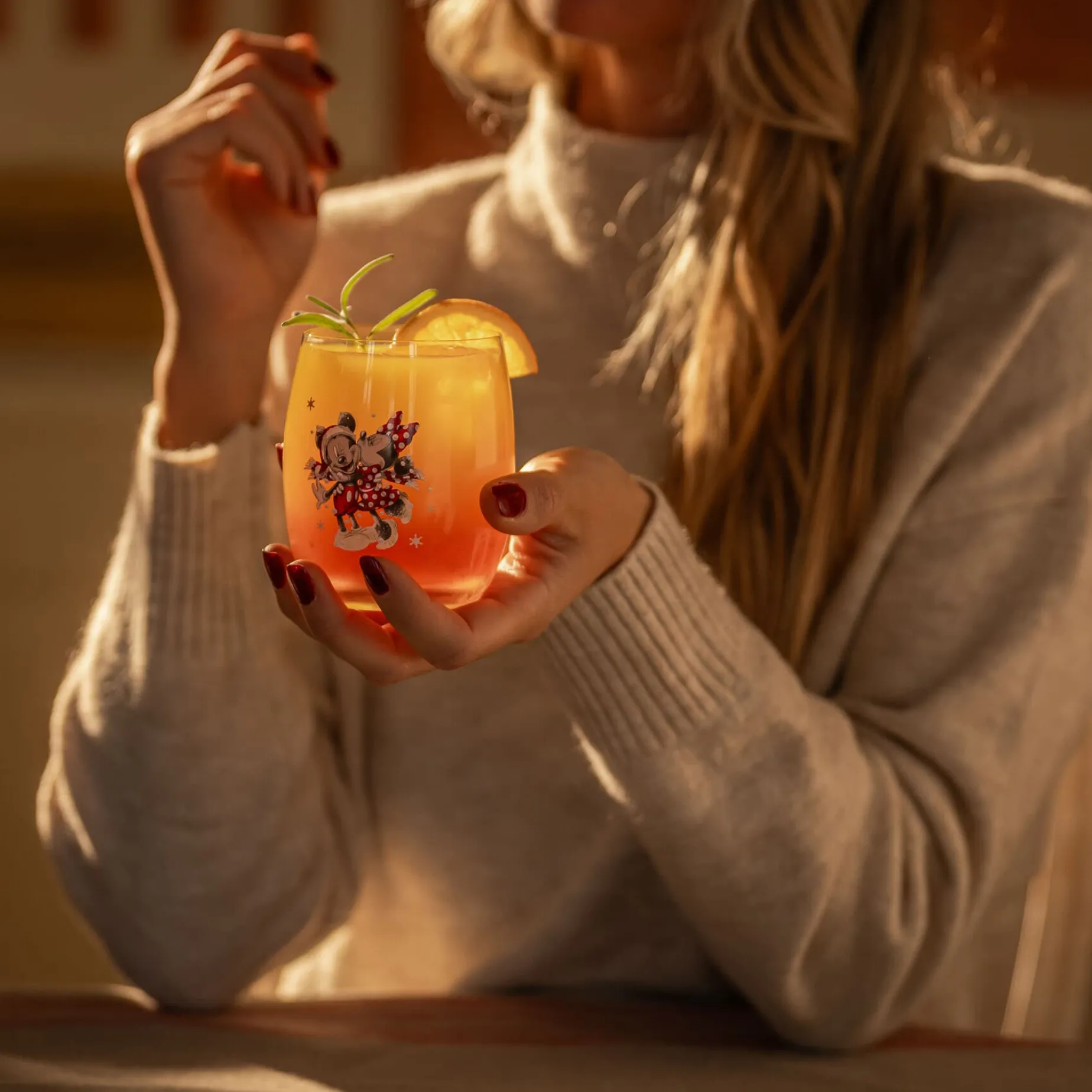 Disney Vinter vannglass 30 cl Fyrklövern