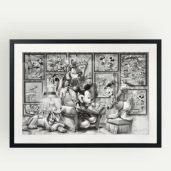 Disney Wonderful Memories litografi 43 x 65 cm Fyrklövern