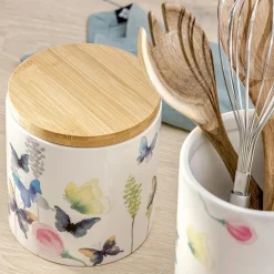 Dream Collection krukke med bambuslokk 13 cm Fyrklövern