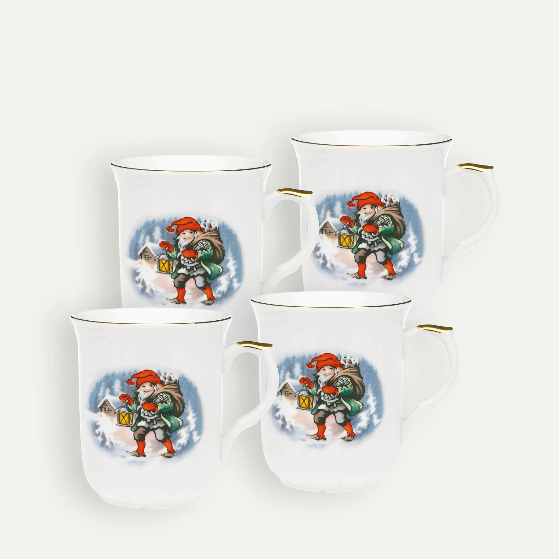 Gammeldags Jul krus 28 cl 4-pk Fyrklövern