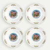 Gammeldags Jul tallerken 26 cm 4-pk Fyrklövern