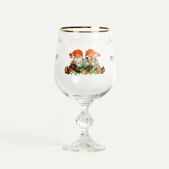 Gammeldags Jul vinglass 45 cl Fyrklövern