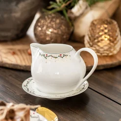 Juleminner sausnebb 90 cl med underfat, Tradisjon Fyrklövern