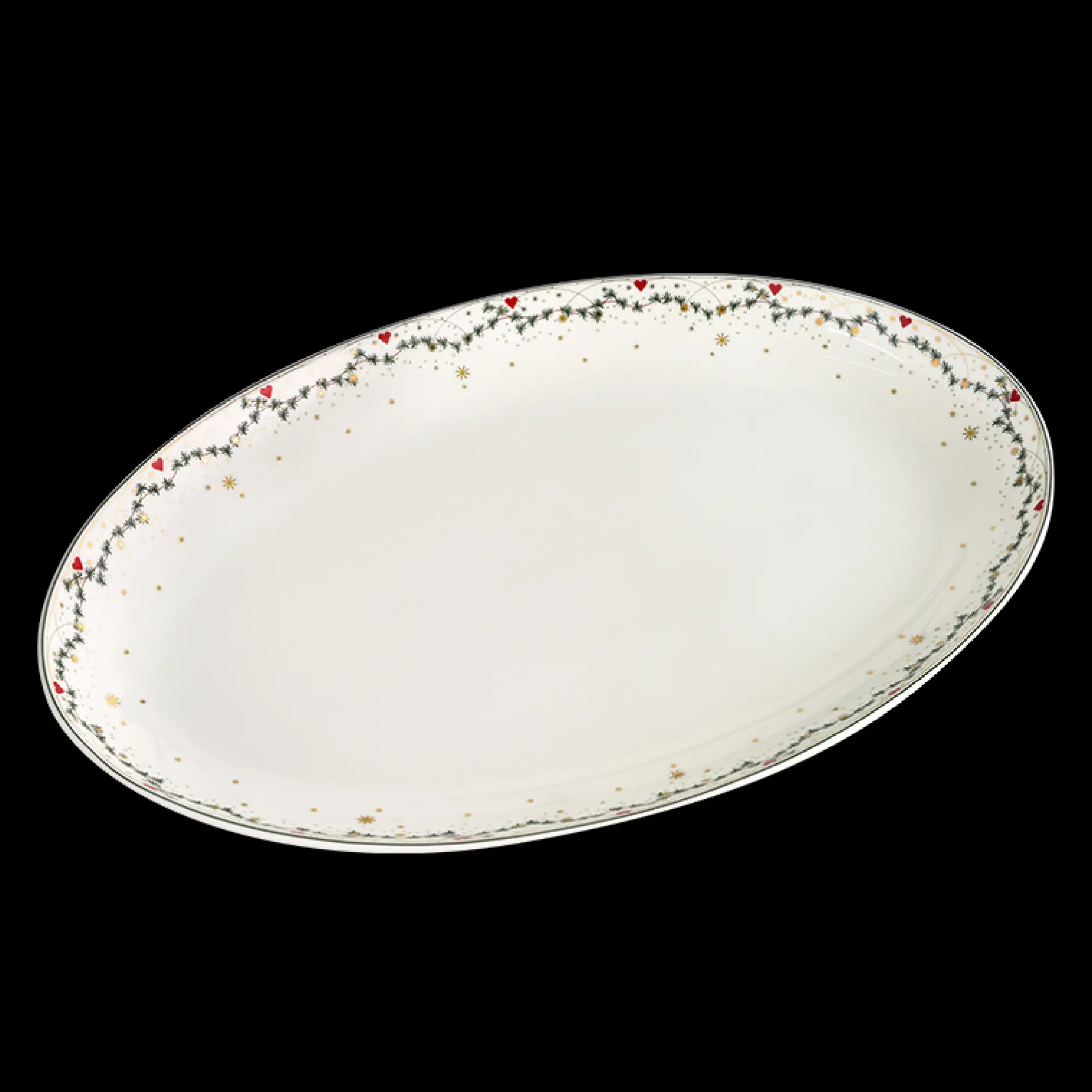 Juleminner serveringsfat 39 cm, Tradisjon Fyrklövern