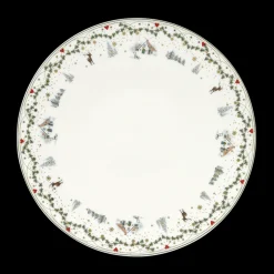 Juleminner tallerken 28 cm, Minner Fyrklövern