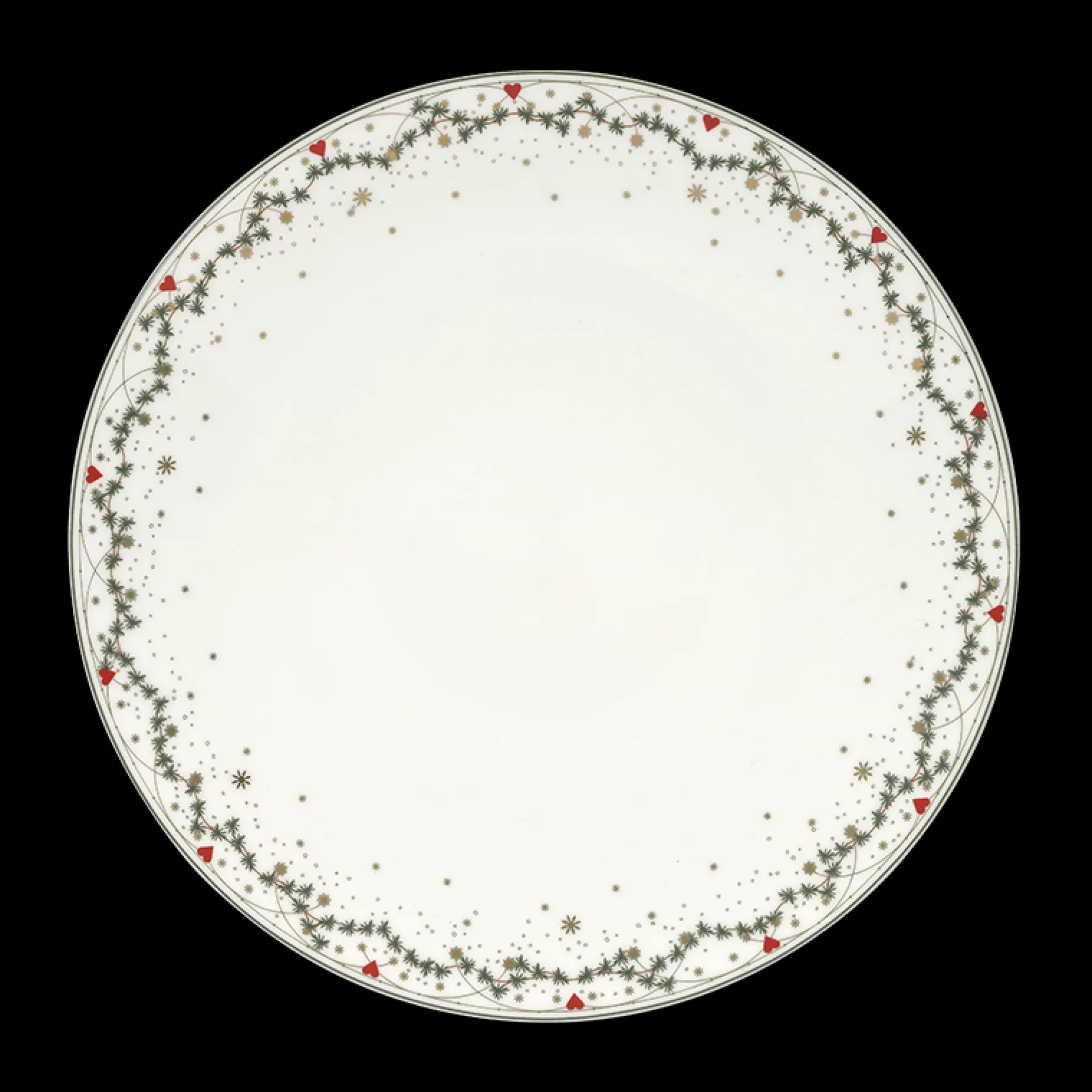 Juleminner tallerken 28 cm, Tradisjon Fyrklövern