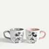 Mickey Mouse og Minnie Mouse Love krus 30 cl 2-pk Fyrklövern