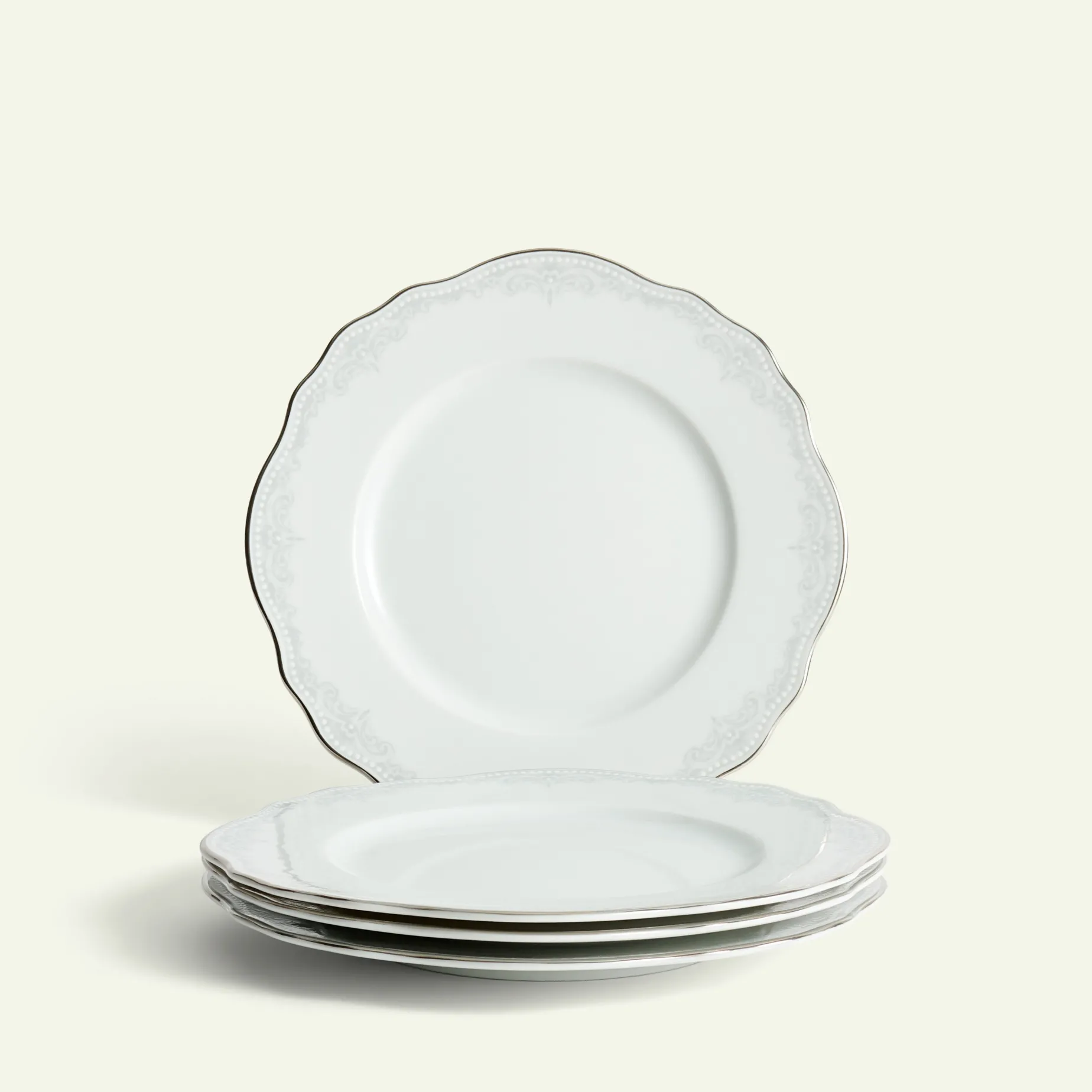 Moments asjett 22 cm 4-pk Fyrklövern