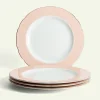 Moments dekketallerken rosa 32 cm 4-pk Fyrklövern