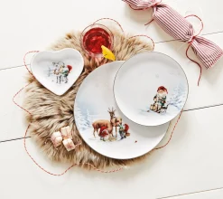 Nissenes Jul asjett 20 cm Fyrklövern