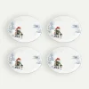 Nissenes Jul asjett 22 cm 4-pk Fyrklövern