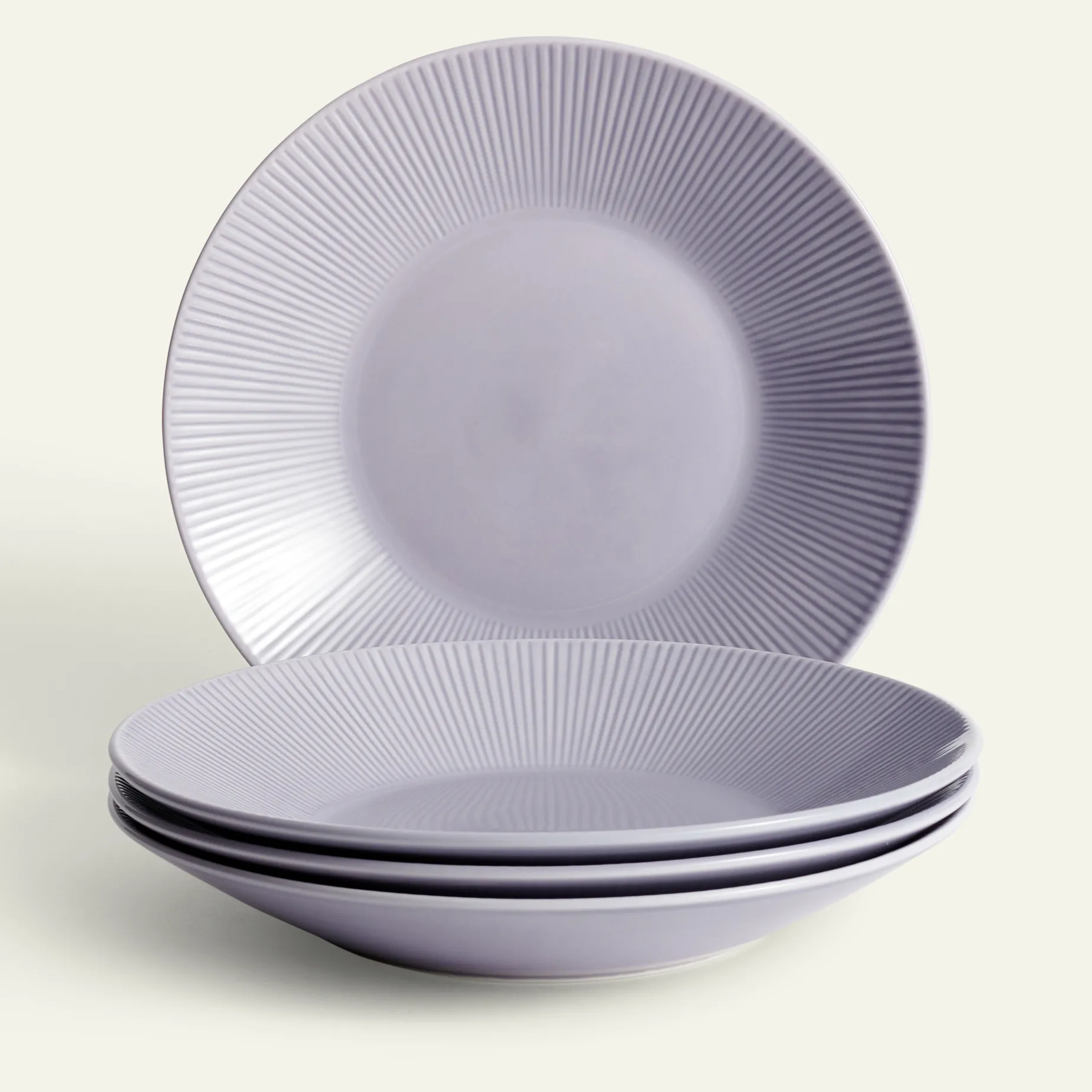 Nordic Dawn dyp tallerken 25 cm 4-pk, Lyng Fyrklövern