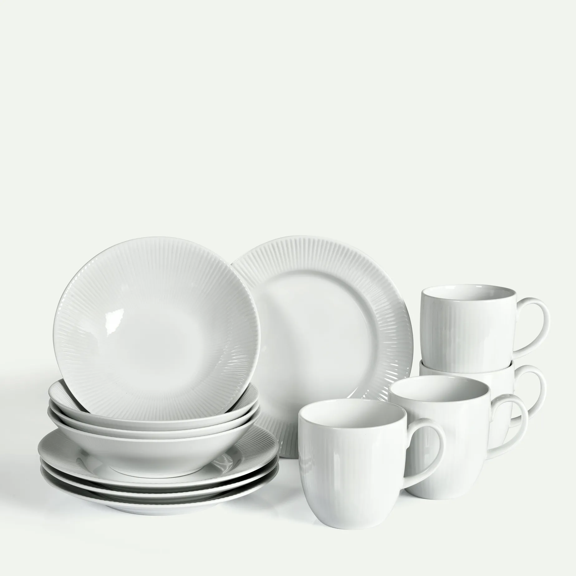 Nordic Dawn frokostsett i 12 deler, Glimt Fyrklövern