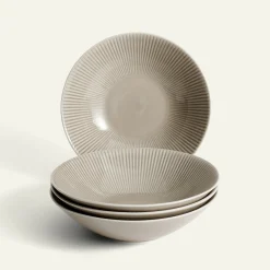 Nordic Dawn skål 19 cm 4-pk, Bark Fyrklövern