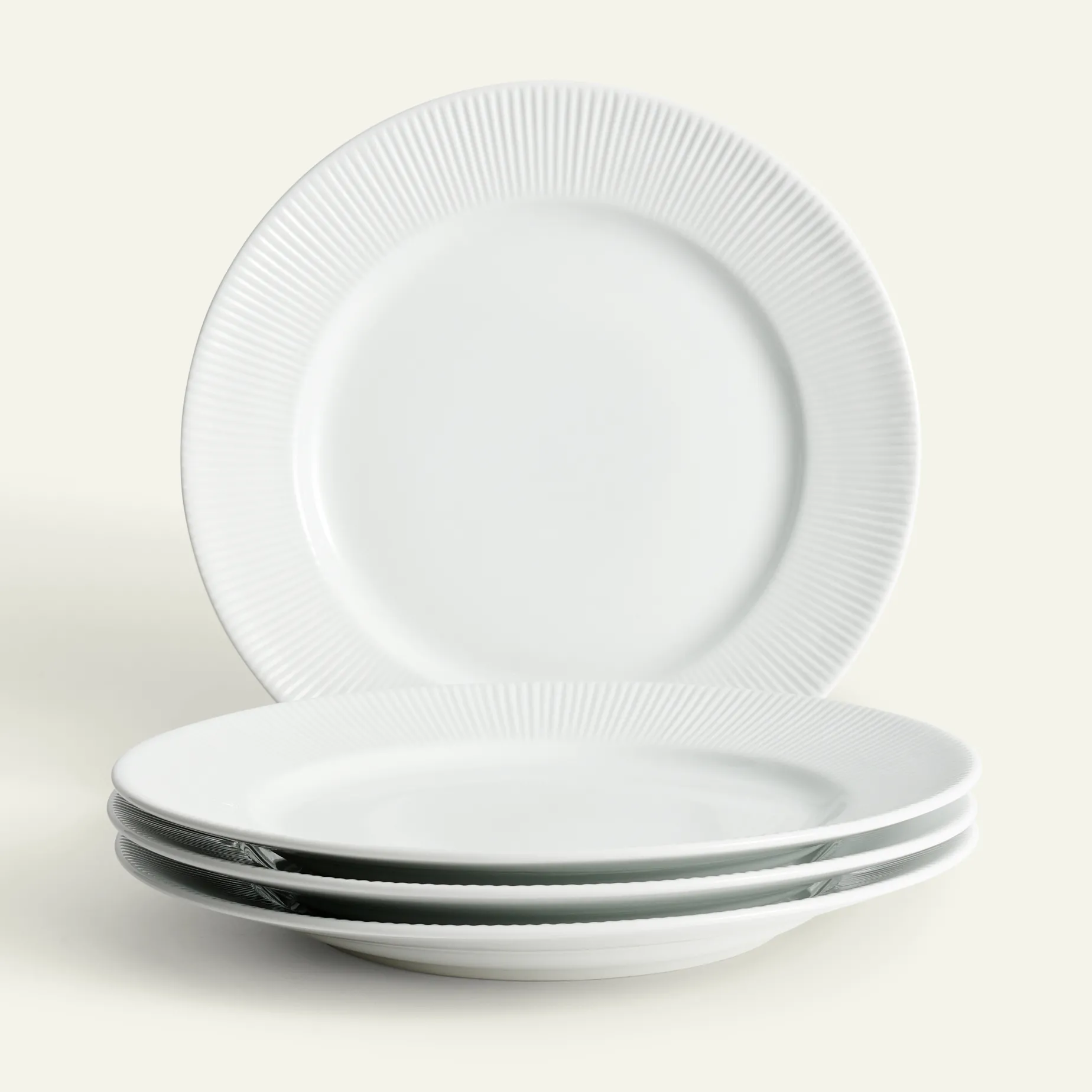 Nordic Dawn tallerken 27 cm 4-pk, Glimt Fyrklövern