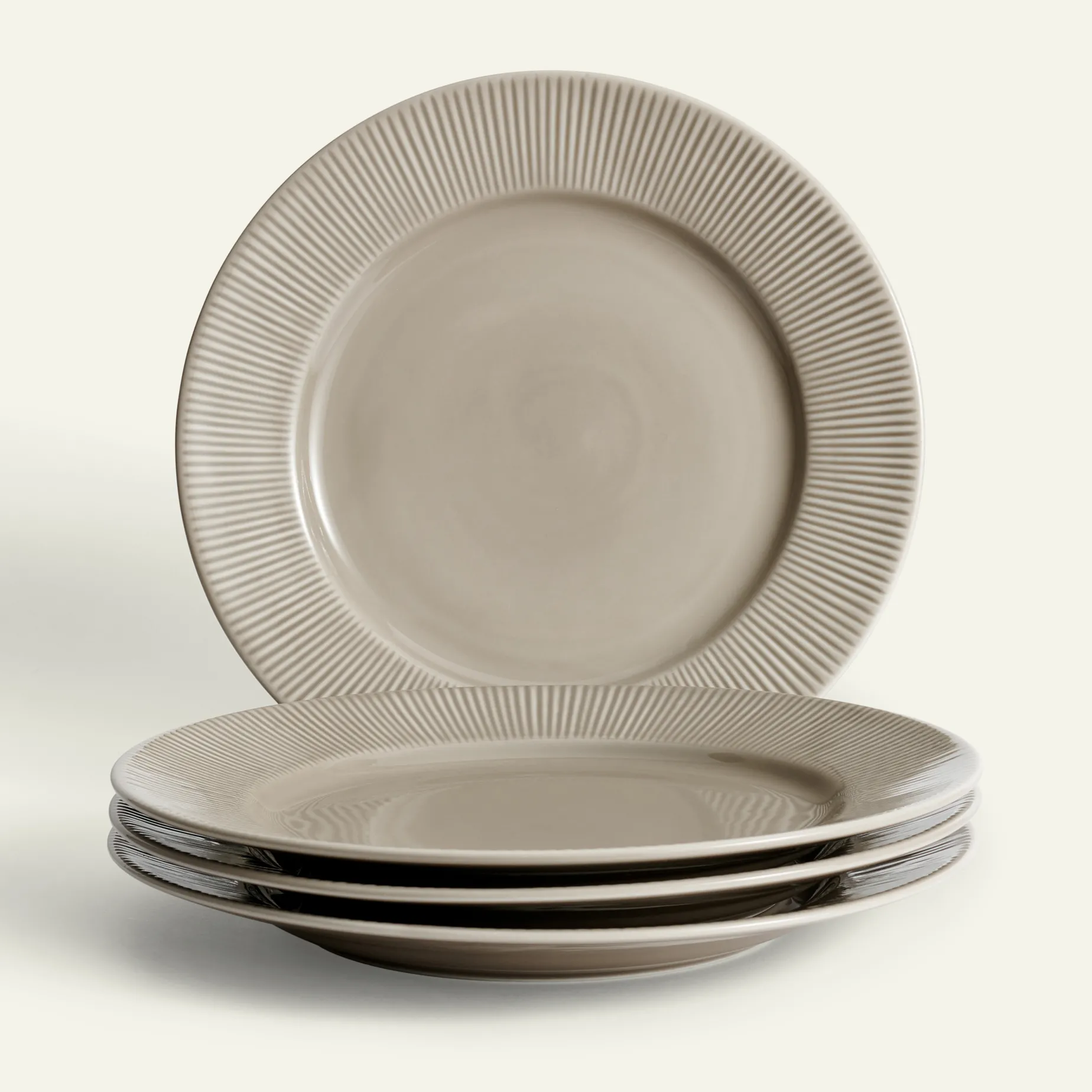 Nordic Dawn tallerken 27 cm 4-pk, Bark Fyrklövern