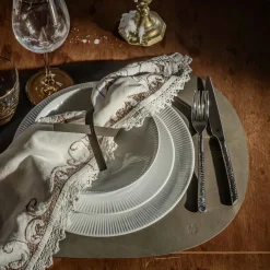 Nordic Dawn tallerkensett 12 deler, Glimt Fyrklövern
