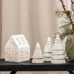 Nordic Elements - marmorhus til telys Fyrklövern