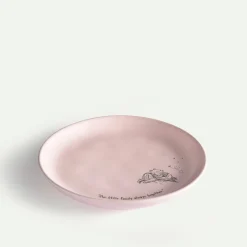 Ole Brumm asjett Family 20 cm, Lys rosa Fyrklövern