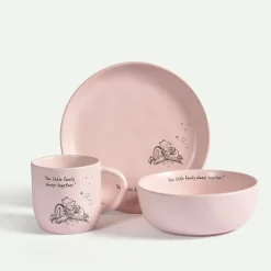 Ole Brumm sett Family 3 deler, Lys rosa Fyrklövern