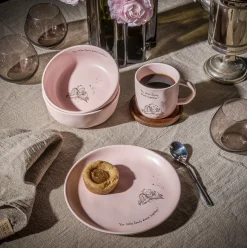 Ole Brumm sett Family 3 deler, Lys rosa Fyrklövern