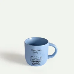 Stitch mugg Ohana 30 cl, Blå Fyrklövern