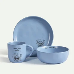 Stitch sett Ohana 3 deler, Blå  Fyrklövern