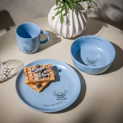 Stitch sett Ohana 3 deler, Blå  Fyrklövern